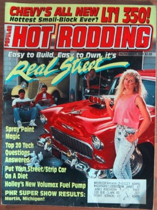 POPULAR HOT RODDING 1991 NOV - '67 427 CYCLONE, NEW LT1 MILL